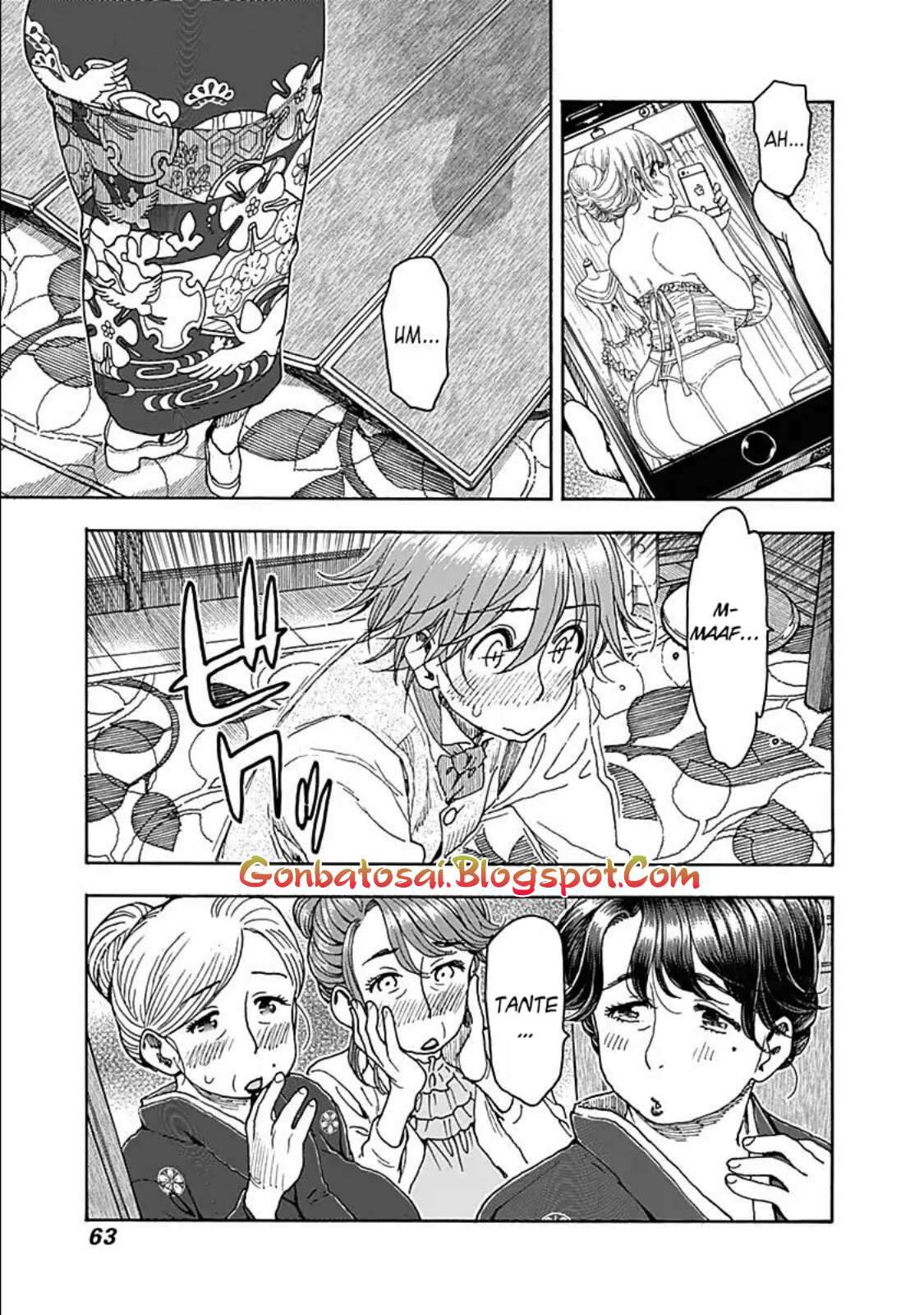 Ashitaba-san Chi no Muko Kurashi Chapter 35 Image 14