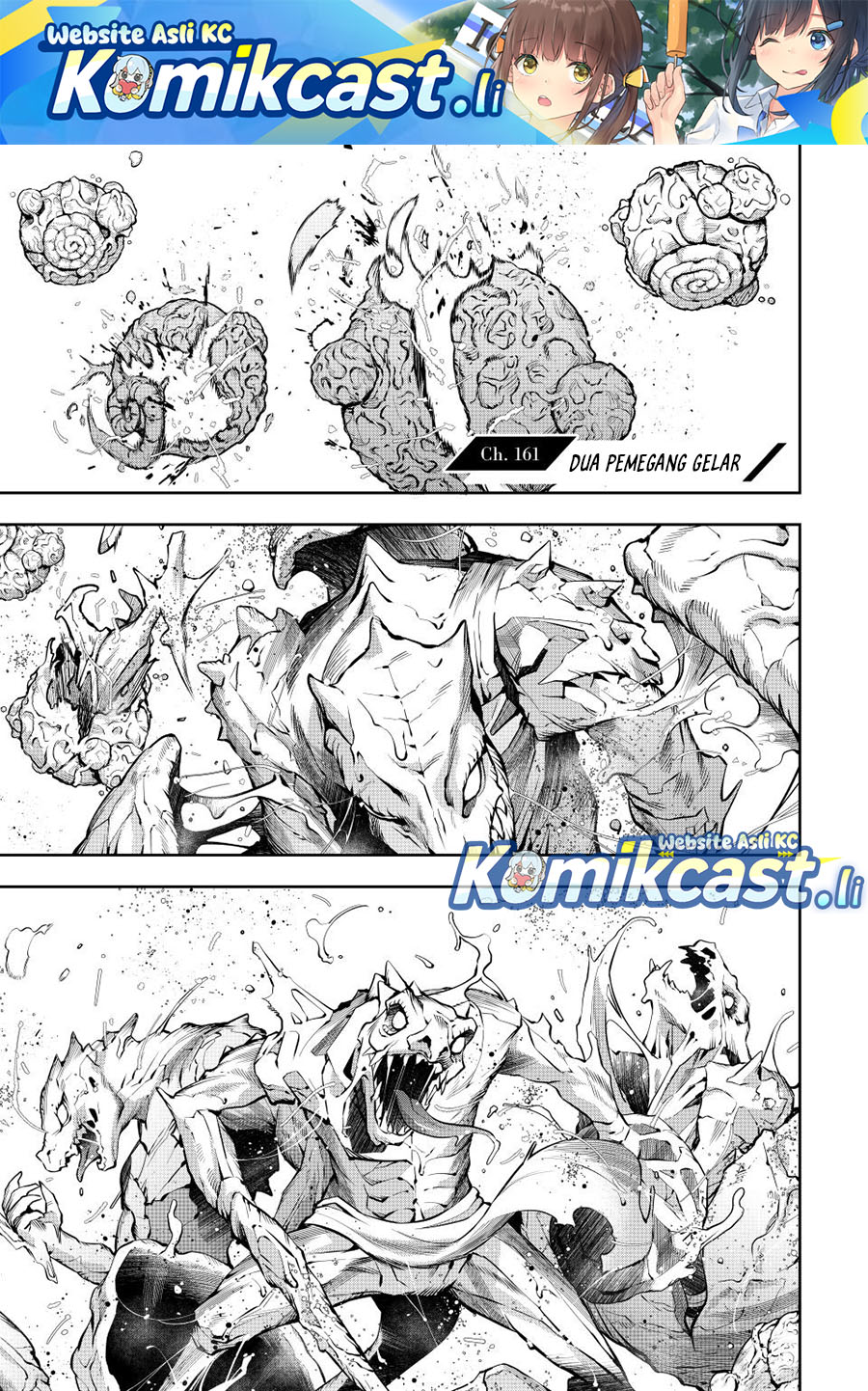 A Court Magician, Who Was Focused On Supportive Magic Because His Allies Were Too Weak, Aims To Become The Strongest After Being Banished Chapter 161 Image 1