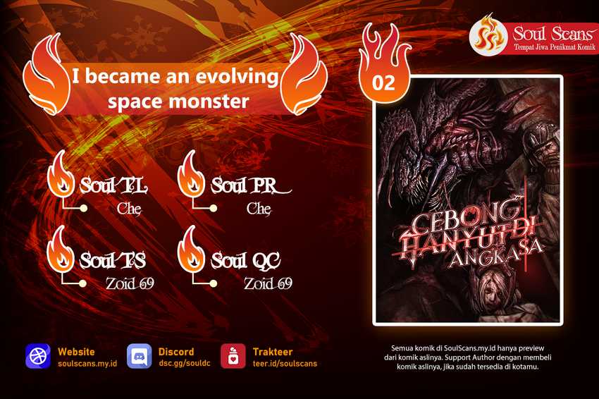 I Became an Evolving Space Monster Chapter 02 Image 0