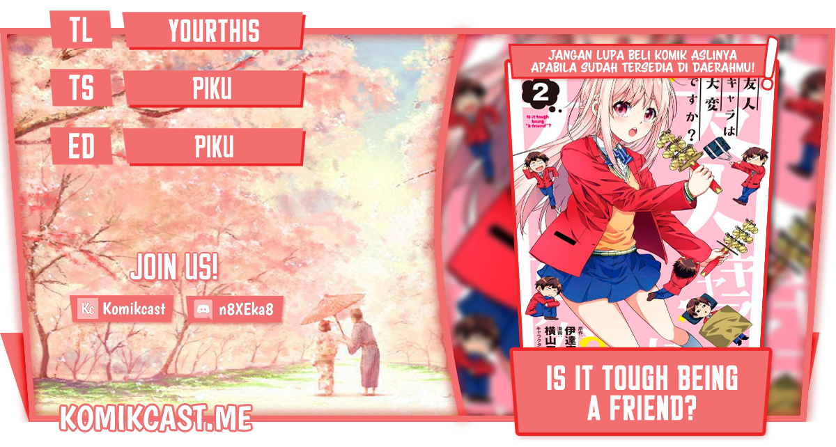 Is it Tough Being a Friend? Chapter 24 Image 0
