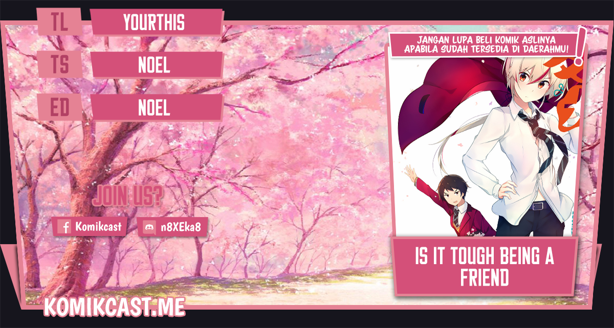 Is it Tough Being a Friend? Chapter 25 Image 0