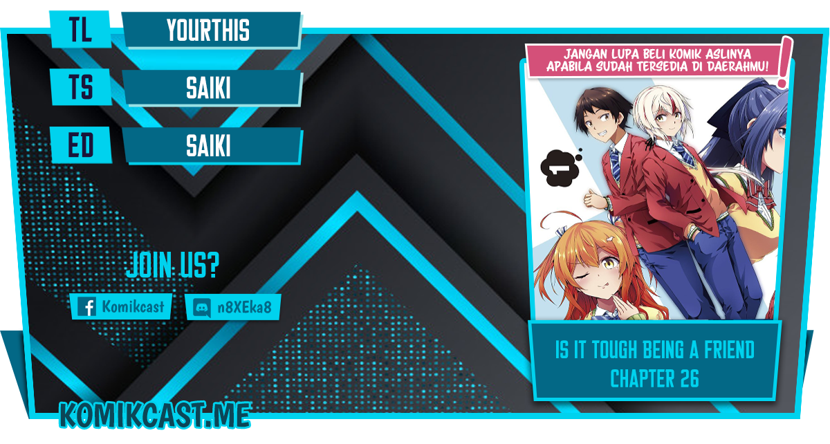 Is it Tough Being a Friend? Chapter 26 Image 0