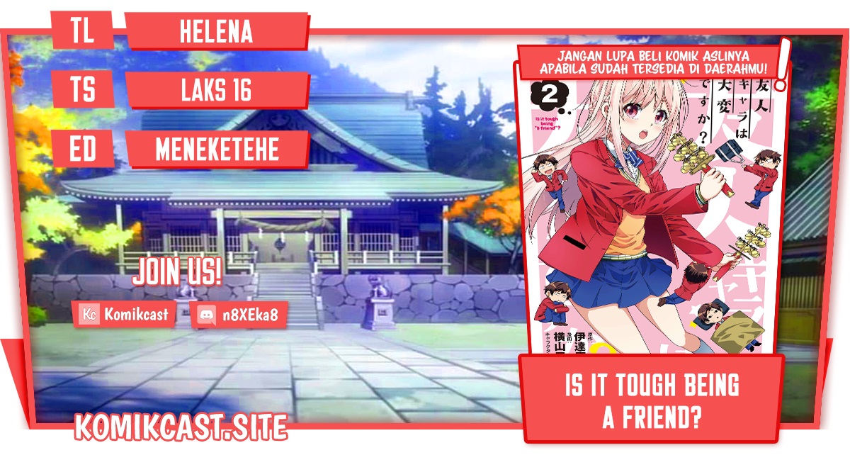 Is it Tough Being a Friend? Chapter 28 Image 0