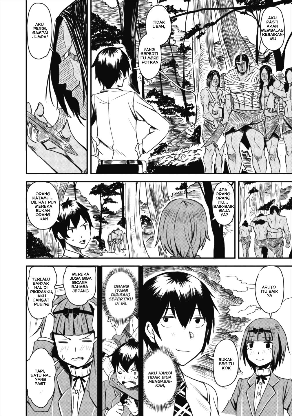 Class-goto Shuudan Teni Shimashita ga, ichiban Tsuyoi Ore wa Saijaku no Shounin ni Gisouchuu Chapter 1 Image 31