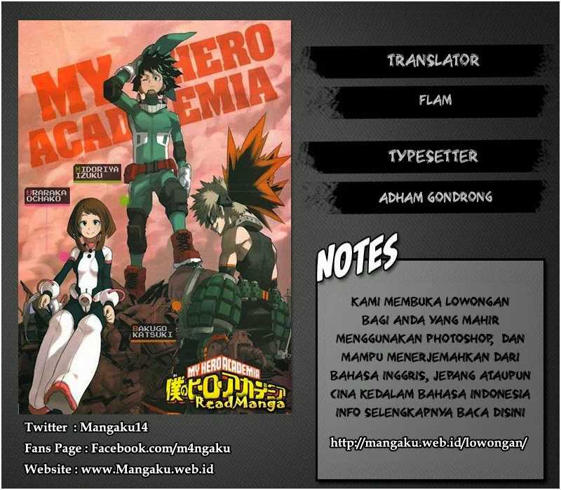 Boku no Hero Academia Chapter 21 Image 0