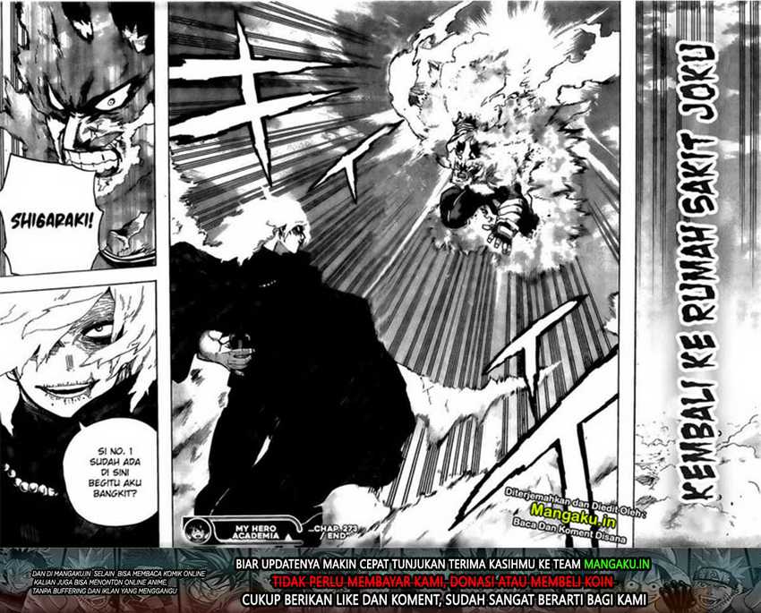 Boku no Hero Academia Chapter 273 Image 16