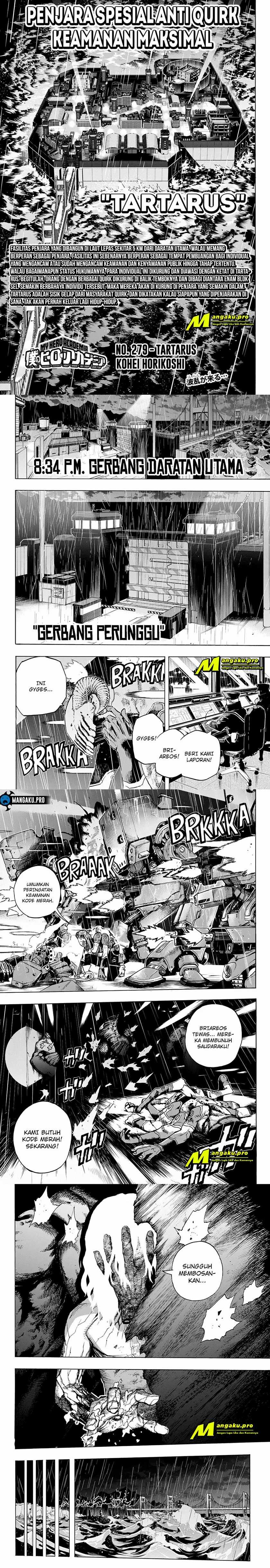 Boku no Hero Academia Chapter 297hq Image 1