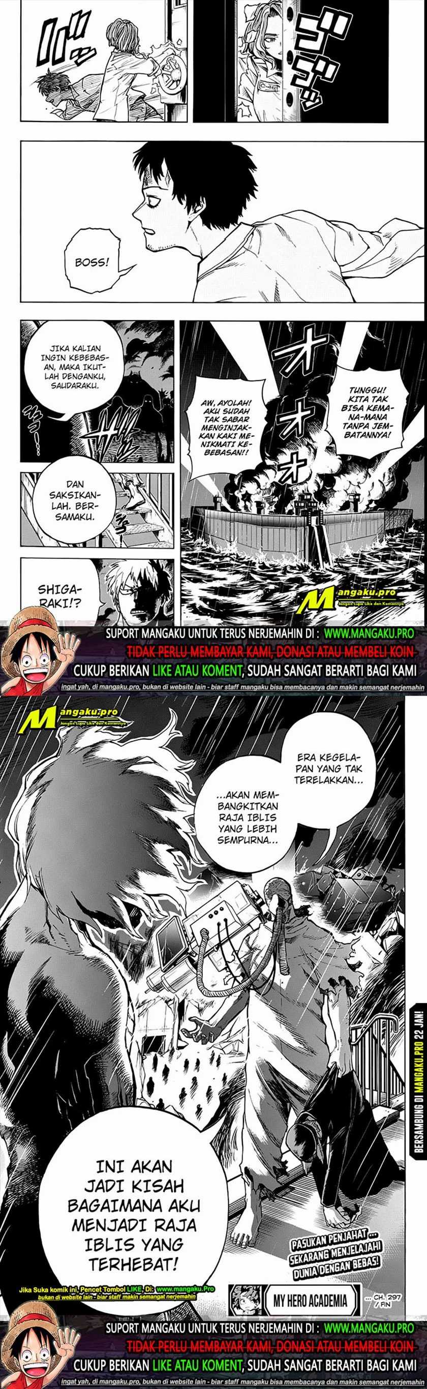 Boku no Hero Academia Chapter 297hq Image 4