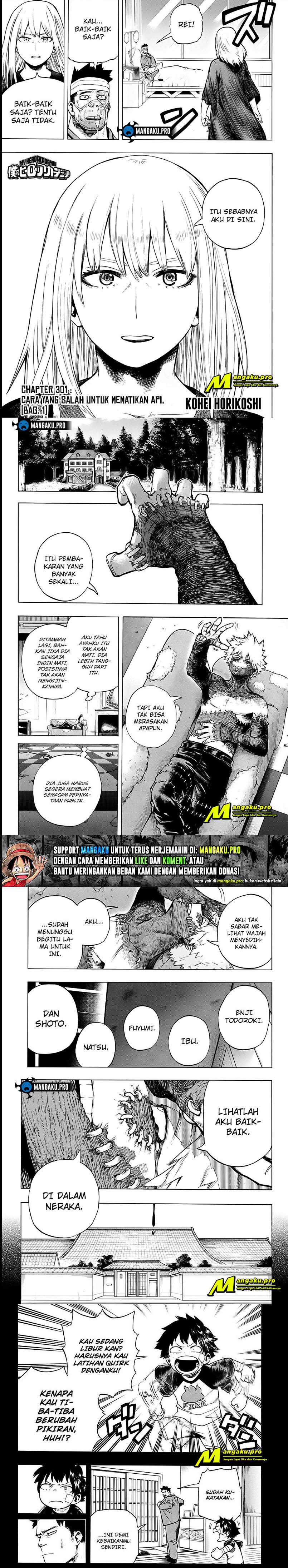 Boku no Hero Academia Chapter 301hq Image 1