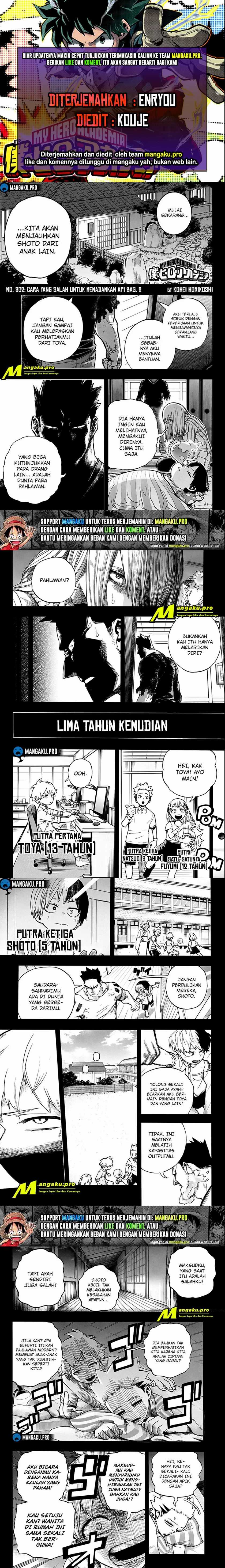 Boku no Hero Academia Chapter 302 hq Image 0