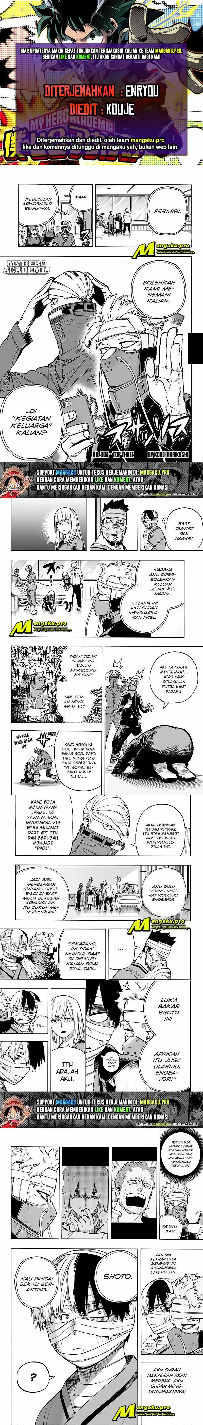 Boku no Hero Academia Chapter 303 hq Image 0