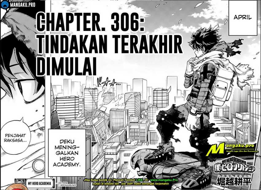Boku no Hero Academia Chapter 306hq Image 9