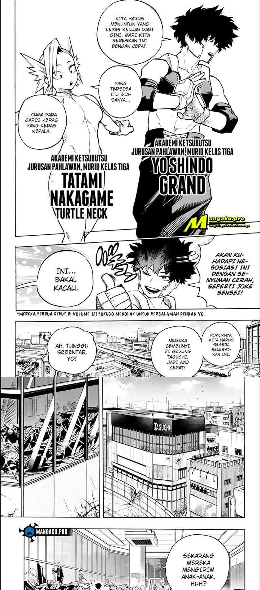 Boku no Hero Academia Chapter 307 hq Image 1