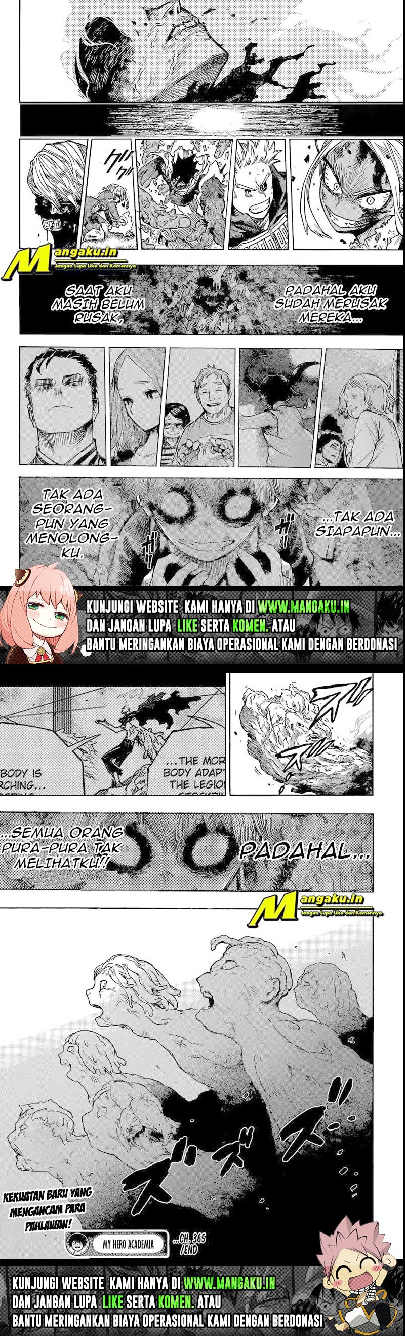 Boku no Hero Academia Chapter 365 Image 4
