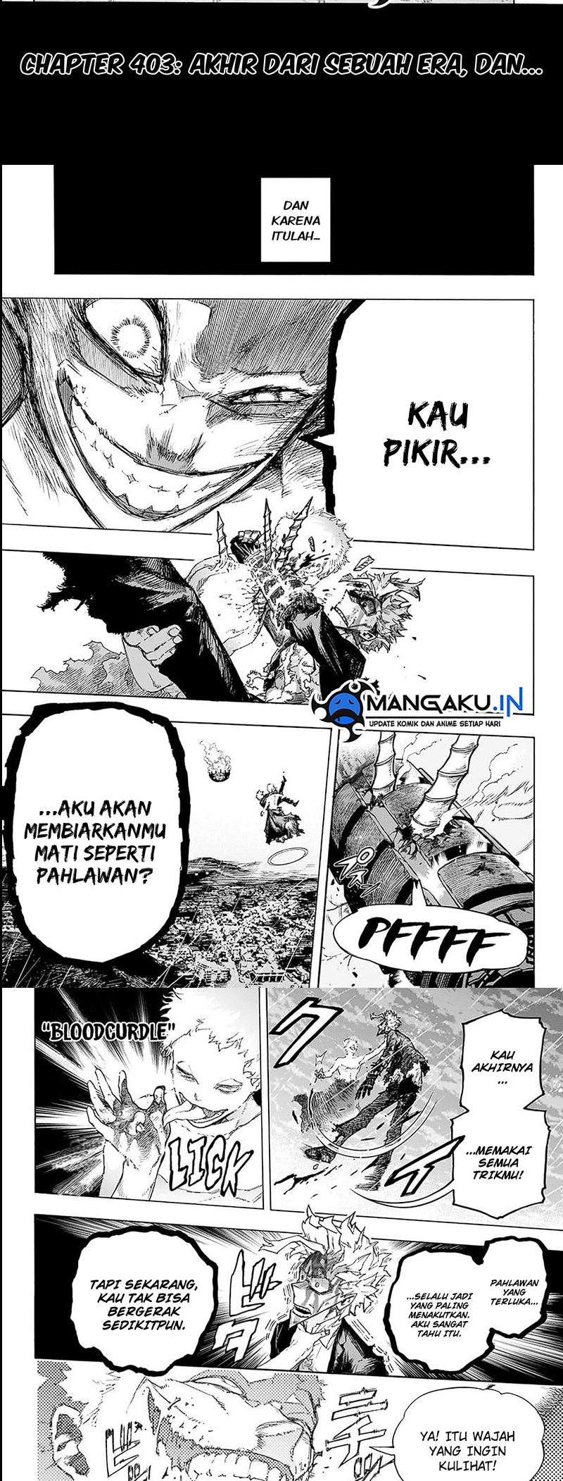 Boku no Hero Academia Chapter 403 Image 3