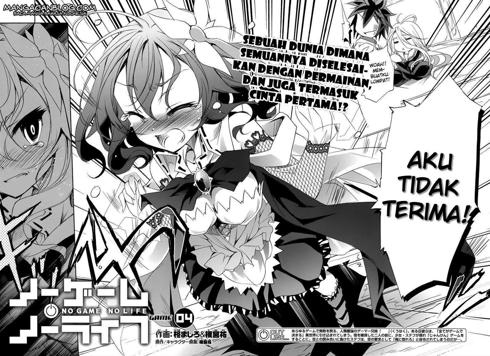 No Game No Life Chapter 4 Image 1