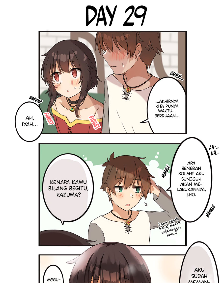 Kono Subarashii Sekai ni Shukufuku wo! – KazuMegu will get married in 100 days Chapter 29 Image 1