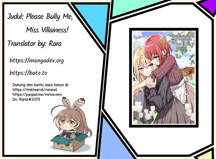 Please Bully Me, Miss Villainess! Chapter 03 Image 0