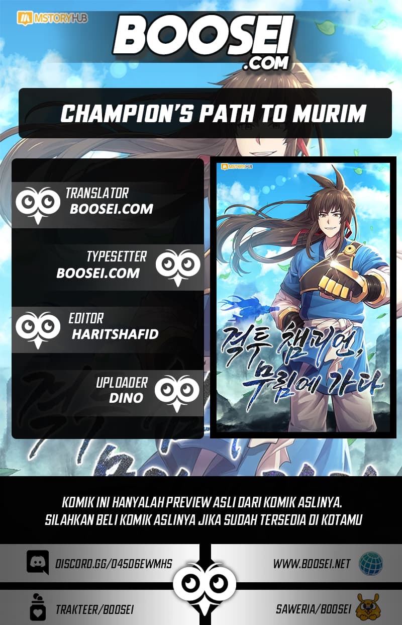 Champion’s Path to Murim Chapter 22 Image 0