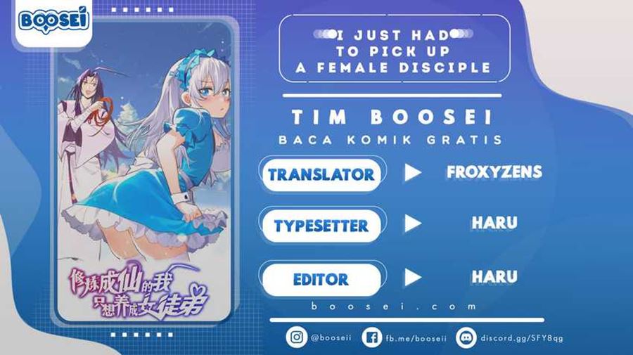 I Just Had to Pick up a Female Disciple Chapter 02 Image 0
