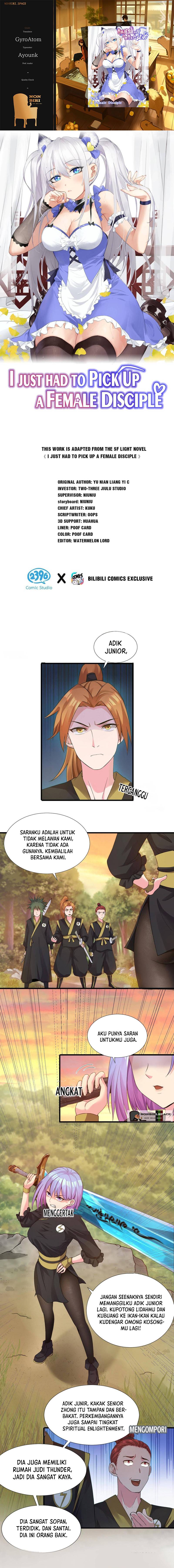 I Just Had to Pick up a Female Disciple Chapter 24 Image 0