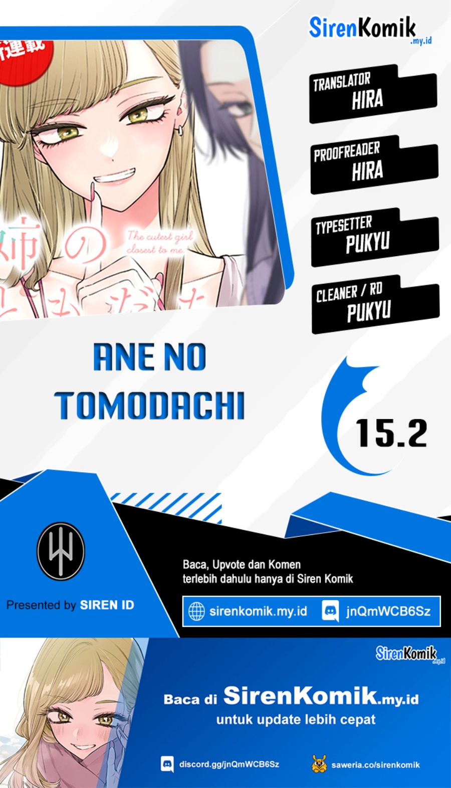 Ane no Tomodachi Chapter 15.2 Image 0