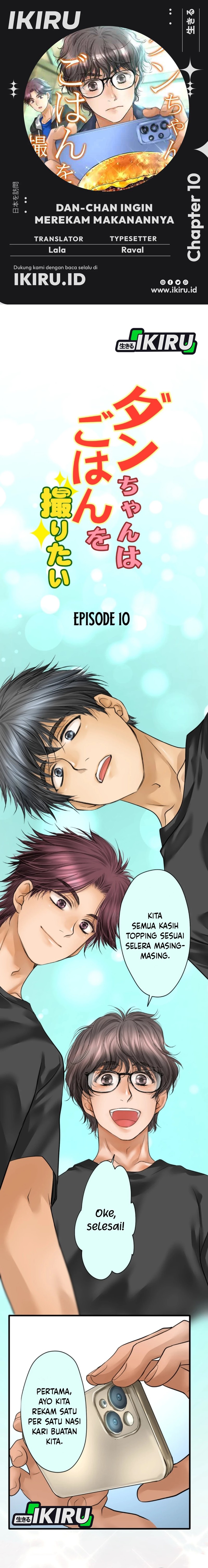 Dan-chan Wa Gohan o Toritai Chapter 10 Image 0