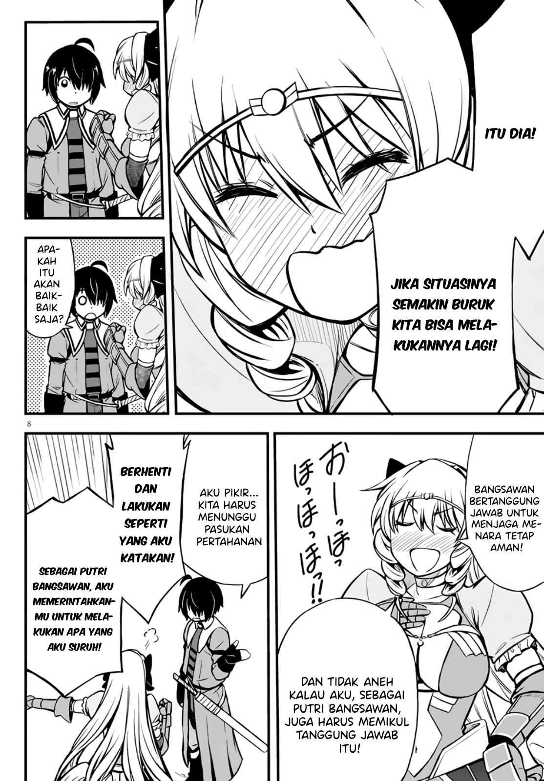 Hazure Akamadoushi ha Kenjyatime ni Musou suru Chapter 08 Image 8