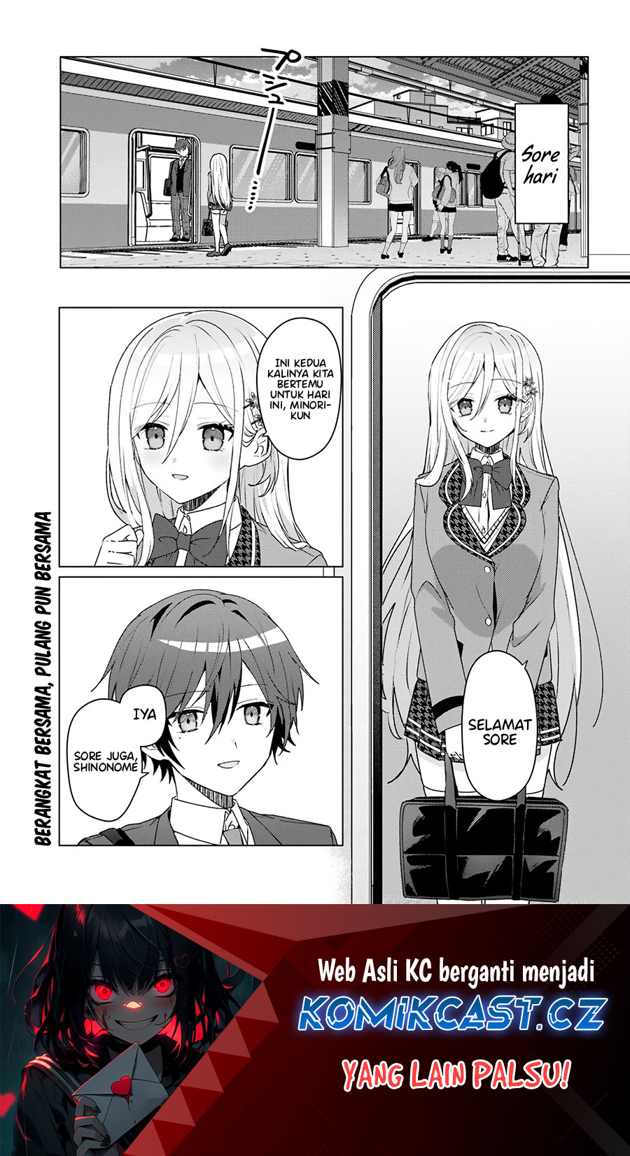 After Helping “Ice Princess” from Another School, I Decided to Start As a Friend Chapter 03.1 Image 1