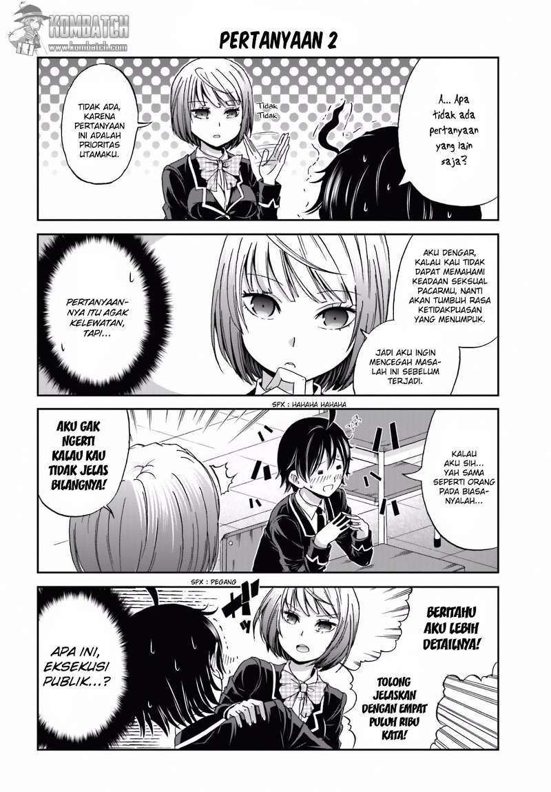 Boku no Kanojo ga Majime Sugiru Shojo Bitch na Ken Chapter 1 Image 4