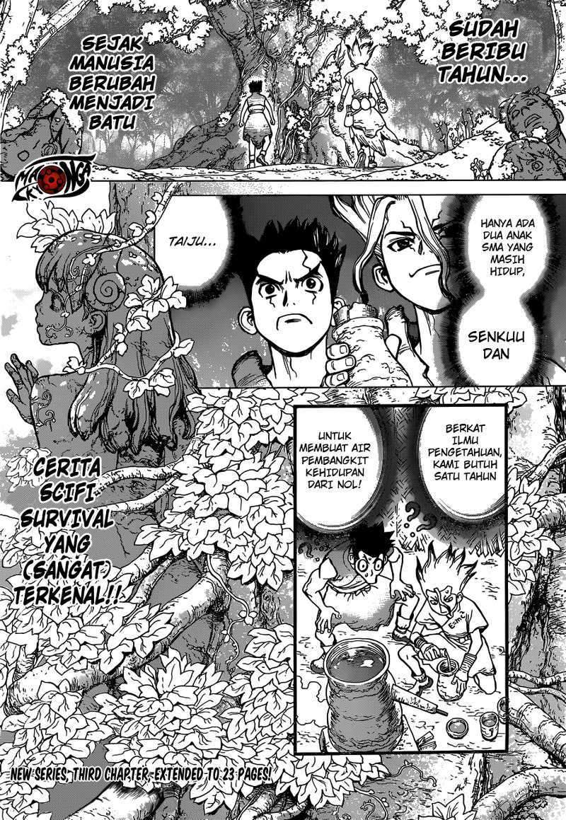 Dr. Stone Chapter 03 Image 1