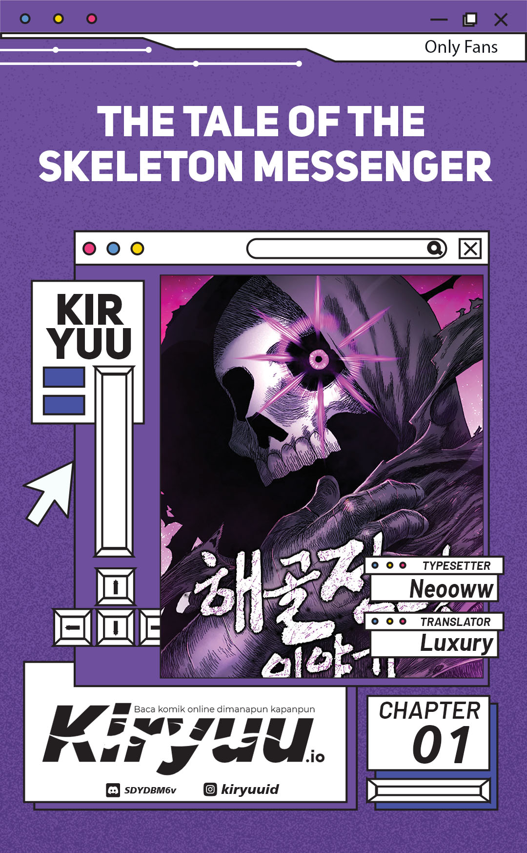 The Tale of the Skeleton Messenger Chapter 01 Image 0
