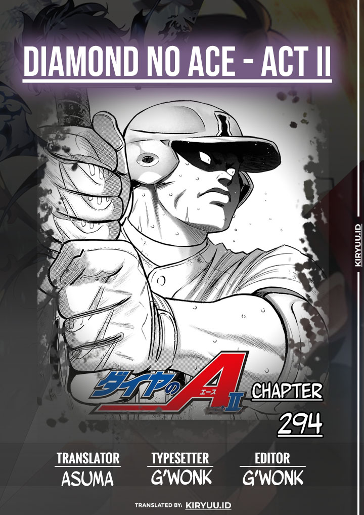 Diamond no Ace Act 2 Chapter 294 Image 0