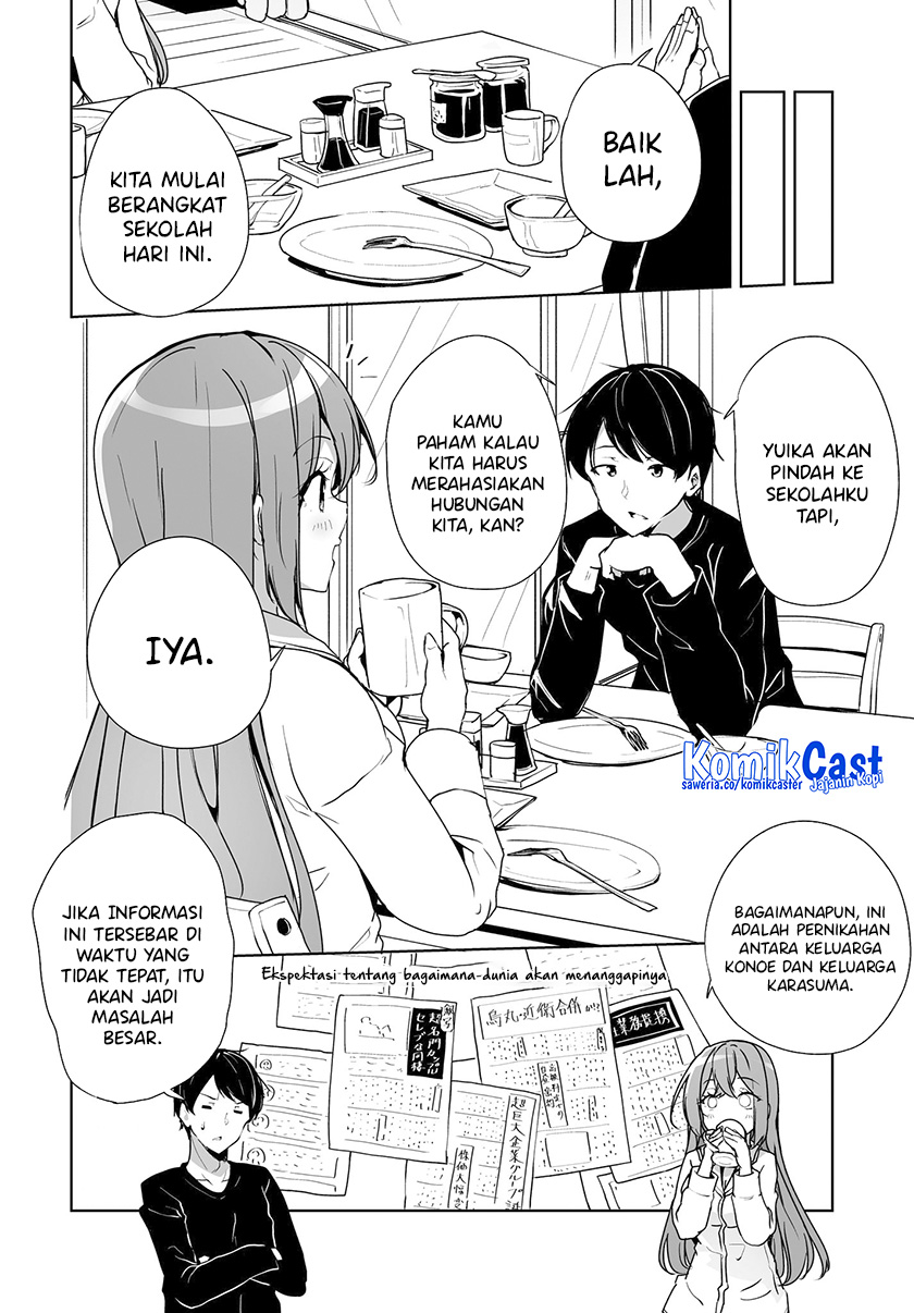 Danshi dato Omotteita Osananajimi to no Shinkon Seikatsu ga Umakuiki sugiru Kudan ni Tsuite Chapter 03 Image 2