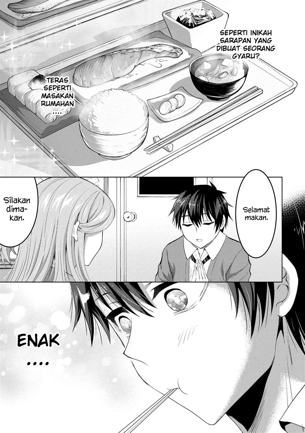 Konbini Goto Kara Tasuketa Jimi Tenin ga, Onaji Kurasu no Ubude Kawaii Gyarudatta Chapter 03.1 bahasa indonesia Image 3