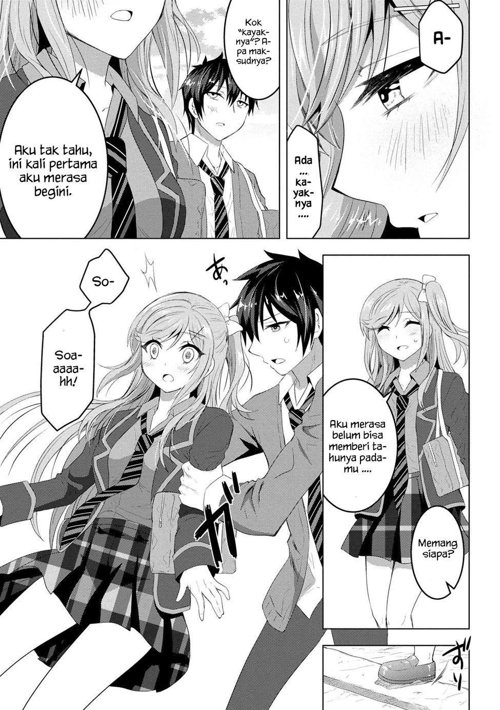 Konbini Goto Kara Tasuketa Jimi Tenin ga, Onaji Kurasu no Ubude Kawaii Gyarudatta Chapter 03.2 bahasa indonesia Image 1