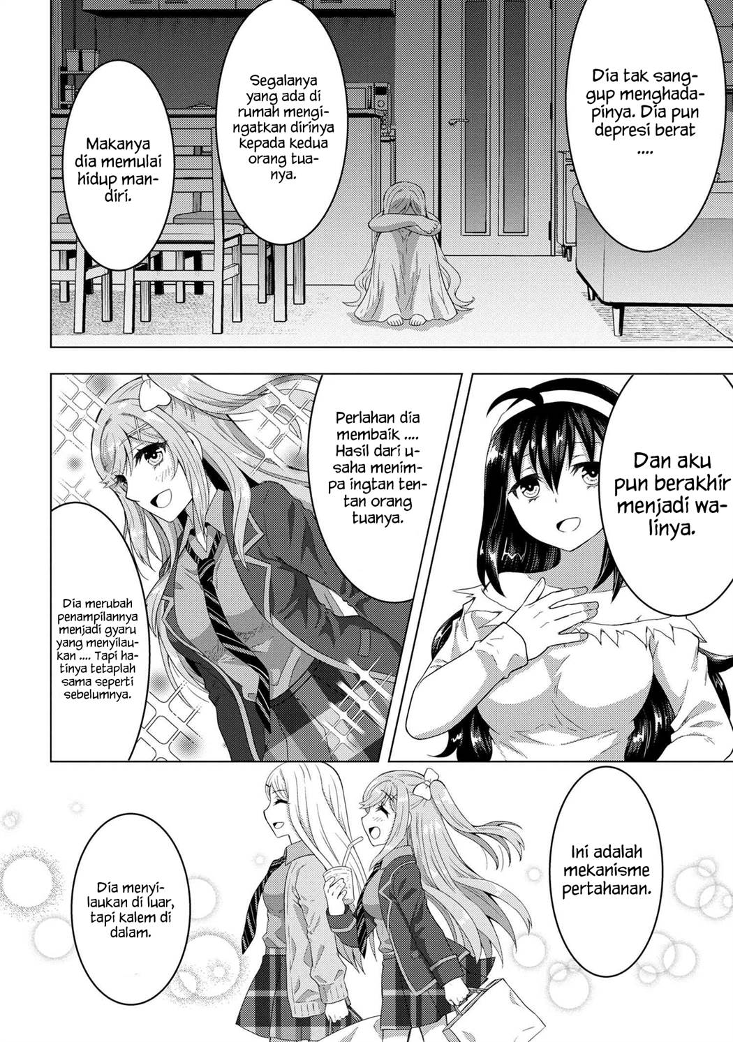 Konbini Goto Kara Tasuketa Jimi Tenin ga, Onaji Kurasu no Ubude Kawaii Gyarudatta Chapter 05.2 bahasa indonesia Image 12
