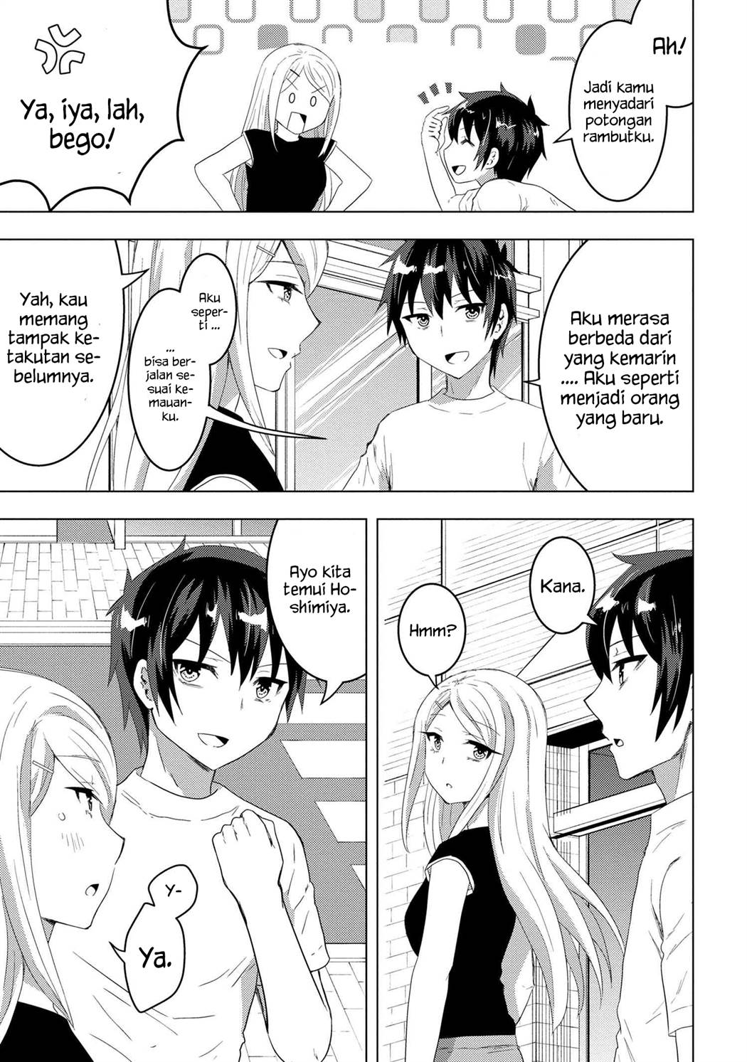 Konbini Goto Kara Tasuketa Jimi Tenin ga, Onaji Kurasu no Ubude Kawaii Gyarudatta Chapter 06.2 bahasa indonesia Image 15