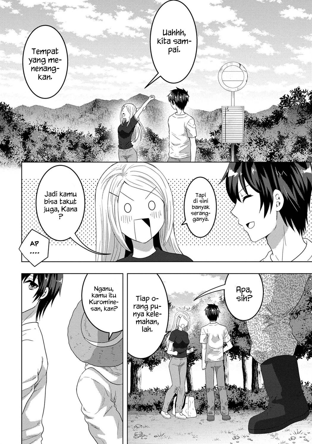 Konbini Goto Kara Tasuketa Jimi Tenin ga, Onaji Kurasu no Ubude Kawaii Gyarudatta Chapter 06.2 bahasa indonesia Image 19
