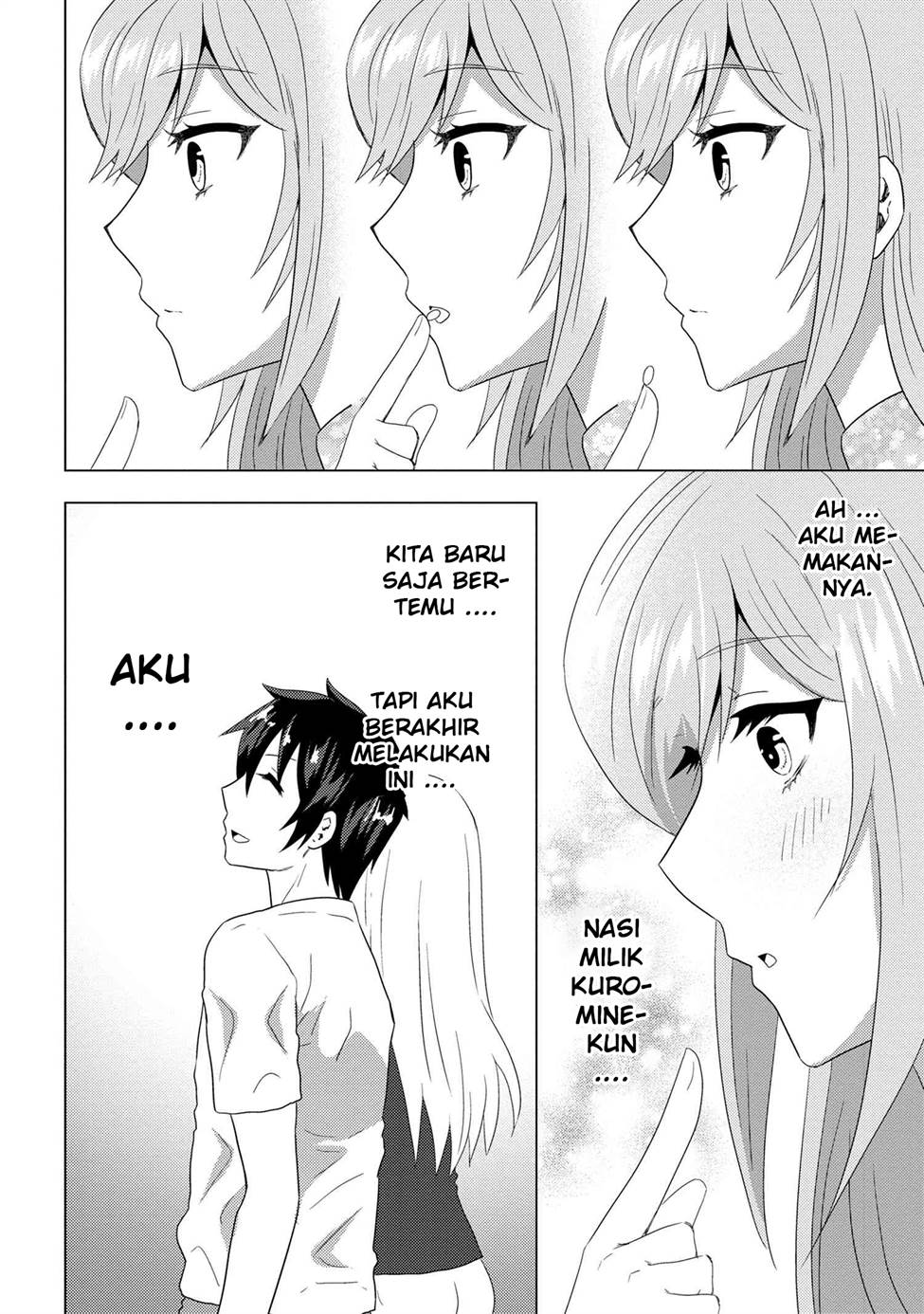Konbini Goto Kara Tasuketa Jimi Tenin ga, Onaji Kurasu no Ubude Kawaii Gyarudatta Chapter 07.2 bahasa indonesia Image 15