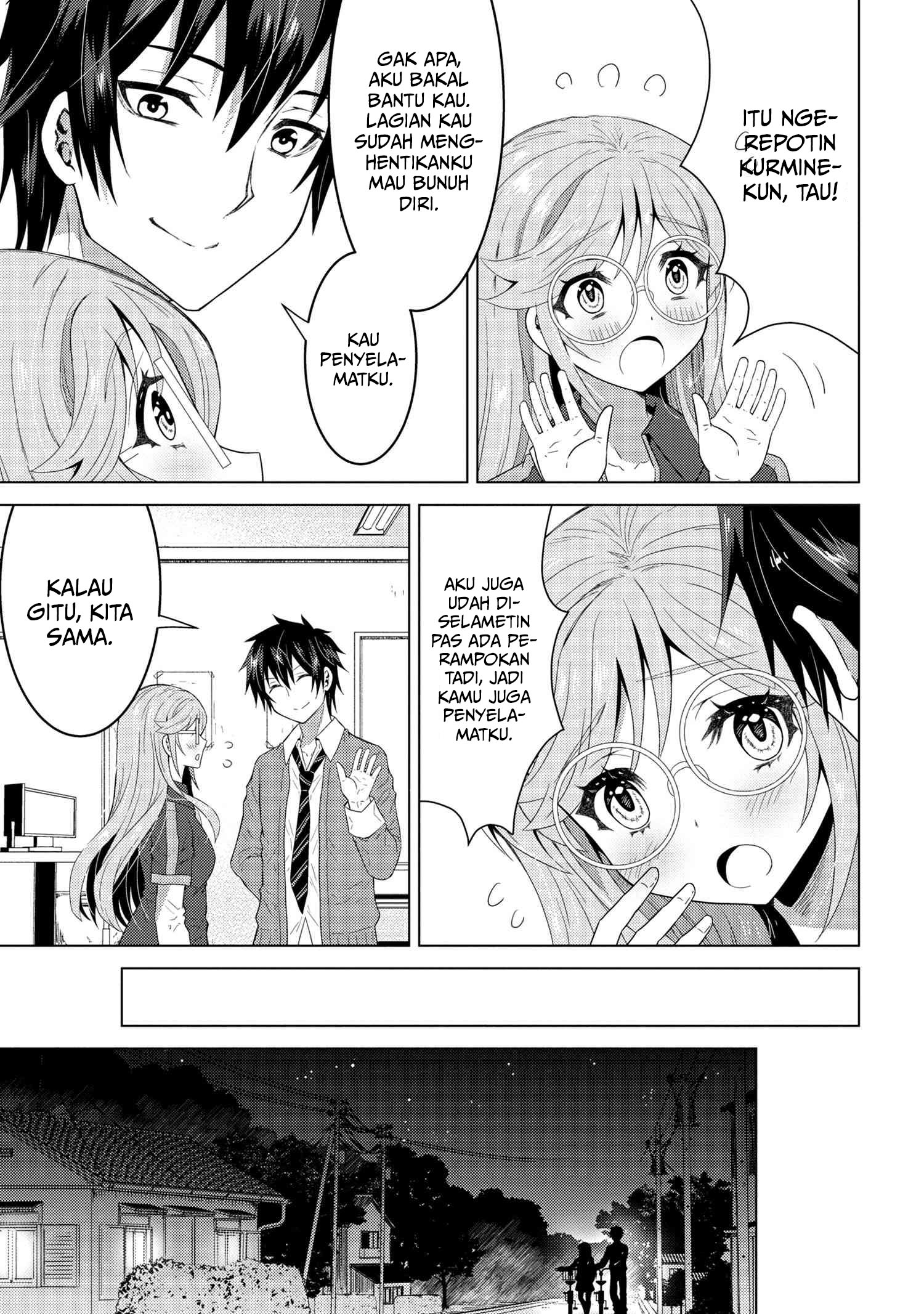 Konbini Goto Kara Tasuketa Jimi Tenin ga, Onaji Kurasu no Ubude Kawaii Gyarudatta Chapter 1 Image 28