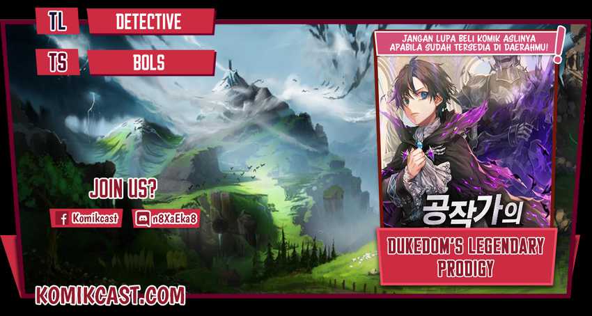 Dukedom’s Legendary Prodigy Chapter 00 Image 0