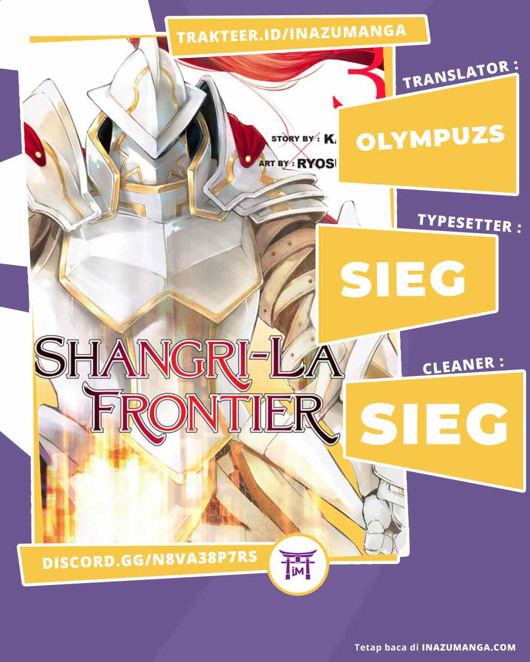 Shangri-La Frontier ~Kusoge Hunter, Kamige ni Idoman to su~ Chapter 24 Image 0