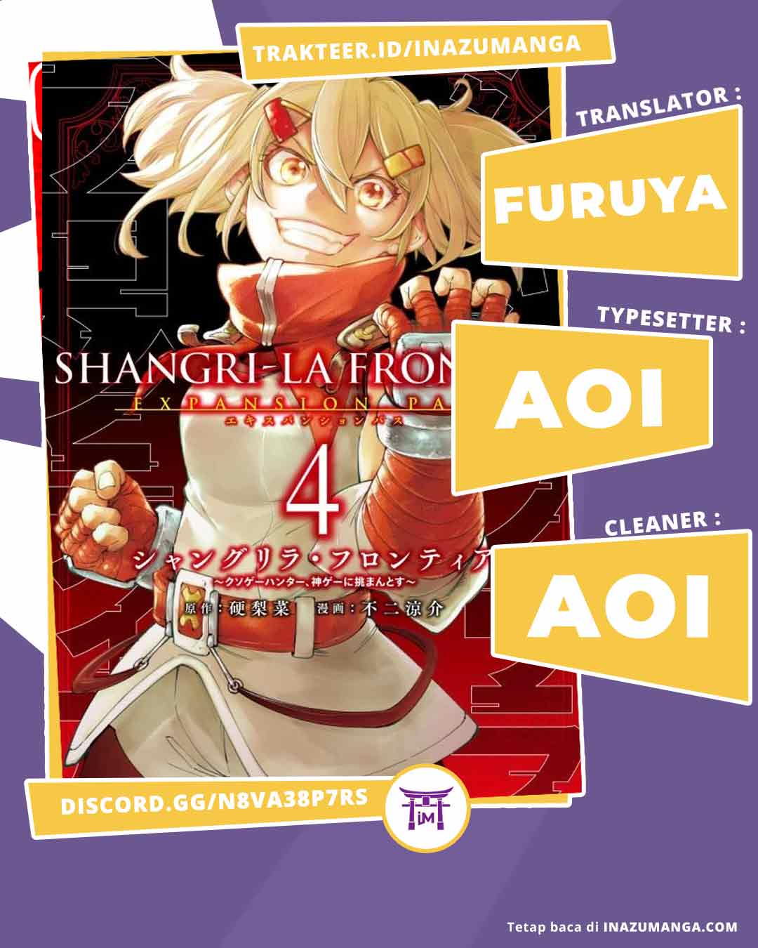 Shangri-La Frontier ~Kusoge Hunter, Kamige ni Idoman to su~ Chapter 31 Image 0
