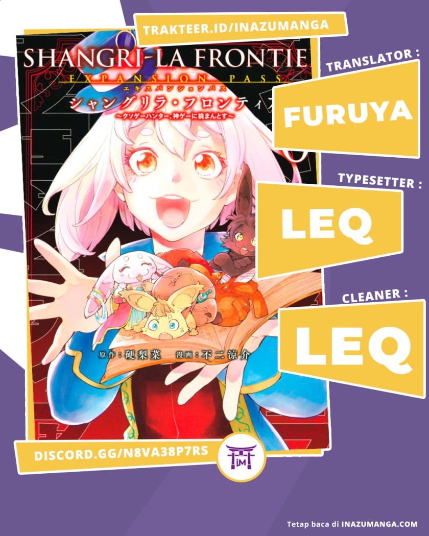 Shangri-La Frontier ~Kusoge Hunter, Kamige ni Idoman to su~ Chapter 51 Image 0