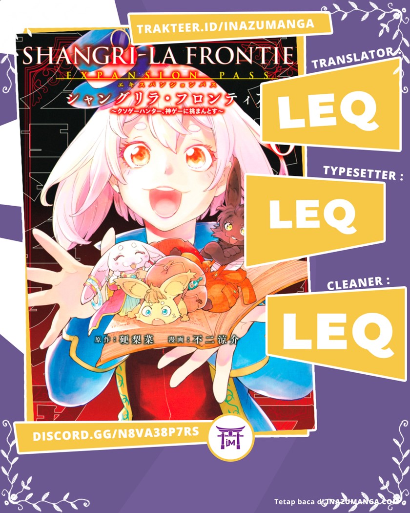 Shangri-La Frontier ~Kusoge Hunter, Kamige ni Idoman to su~ Chapter 58 Image 0