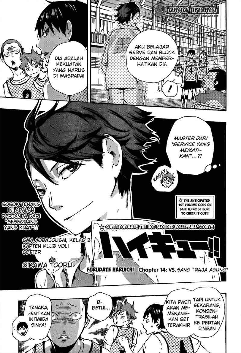 Haikyuu!! Chapter 14 Image 0