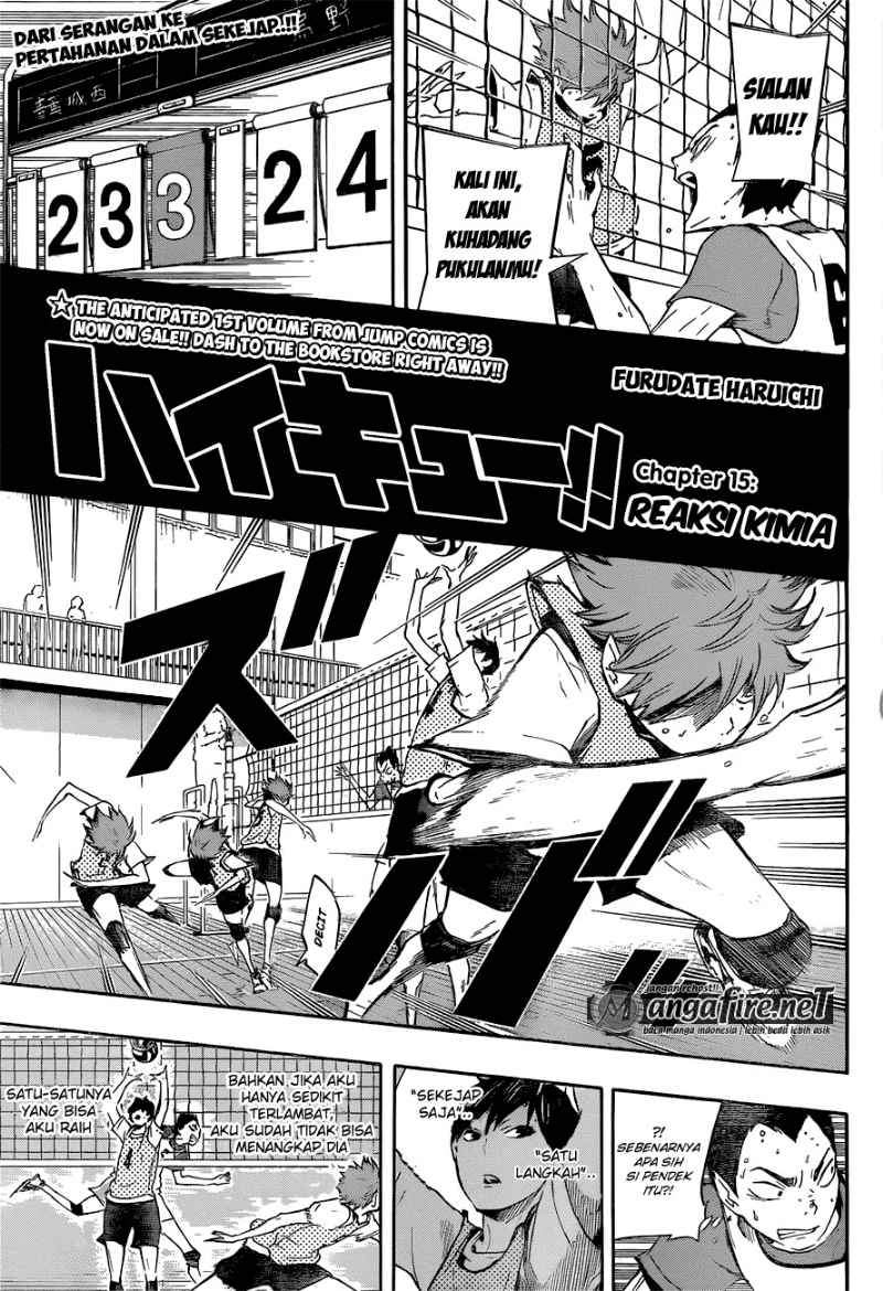 Haikyuu!! Chapter 15 Image 0