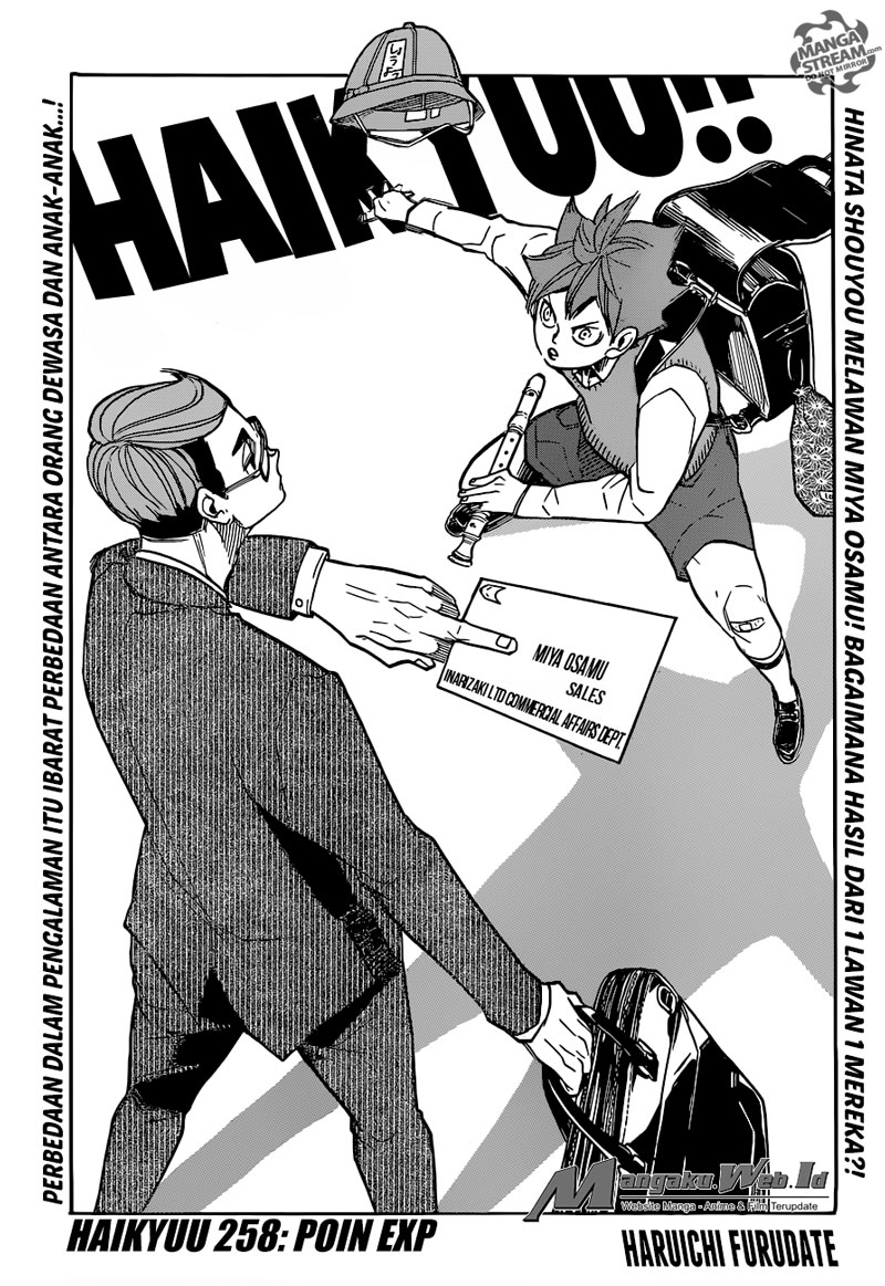 Haikyuu!! Chapter 258 Image 1