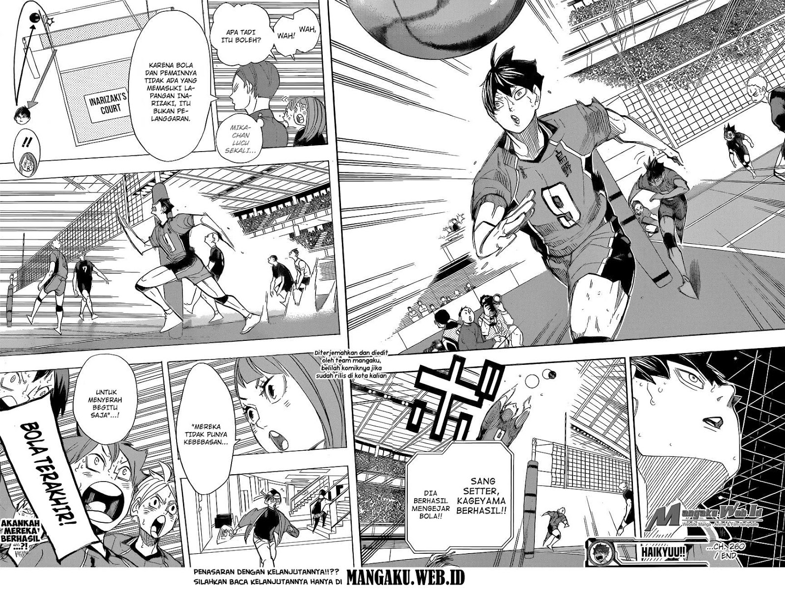Haikyuu!! Chapter 260 Image 17